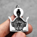 Virgin Mary No Fade Stainless Steel Spiritual Bling 316L Pendant Chain Necklace