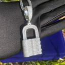 Got the Game On Padlock Hip Hop Combination Deadbolt Pendant Chain Necklace