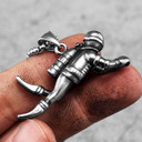 Deep Sea | 316L Stainless Steel No Fade Scuba Diver Street Wear Casual Pendant