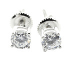 Sterling Silver Bling Earrings Sterling Silver Bling Earrings