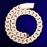 24k Gold 925 Silver Flooded Ice Iced Clasp Hip Hop Miami Cuban Chain Link Chain Necklace 24k Gold 925 Silver Flooded Ice Iced Clasp Hip Hop Miami Cuban Chain Link Chain Necklace