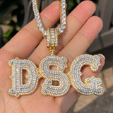Graffiti Ice | Custom Made Name Plate Hip Hop Chain Necklace