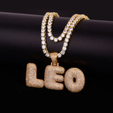 The OG | Original Custom Prong Set VVS Diamond CZ Nameplate Hip Hop Pendant