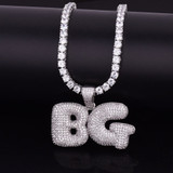 The OG | Original Custom Prong Set VVS Diamond CZ Nameplate Hip Hop Pendant