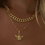 Chunky Cuban Link | 18k Gold No Fade Stainless Steel Link Bracelet and Chain Necklace