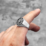 Lion King | 14k Gold Over No Fade Stainless Steel Alpha Lion Hip Hop Ring