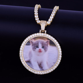 Custom Photo Medallion Chain