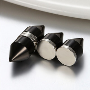 Stainless Steel Plug Magnet Magnetic Pointed Plug No Piercing Earrings