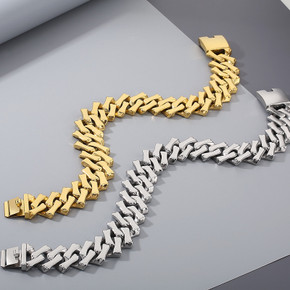 Imperial Steel | No Fade Stainless Steel Street Wear Cuban Link Choker Chain