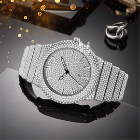 The Cartel | VVS Diamond CZ Iced Gold Black Silver Blinged Out Hip Hip Watch