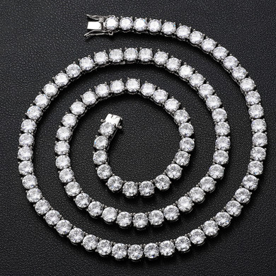 Genuine VVS Lab Diamond Fine Jewelry Tennis Hip Hop Chain Necklace s Bracelets