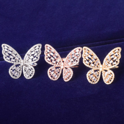 Create Memories With A Classy Butterfly Charm Ring