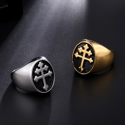 Be Your Own Man And Choose The Lorraine Cross Ring!