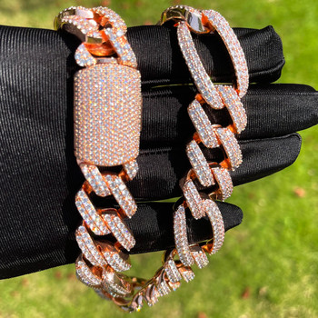 Why The Cubaro is a Must-Have: The Allure of the Cuban Link Figaro Mixed Prong Set with VVS Diamonds