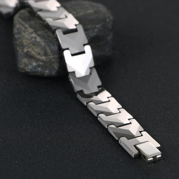 Watch Bracelet Style Magnetic Stone No Fade Tungsten Carbide Street Wear Casual Bracelets