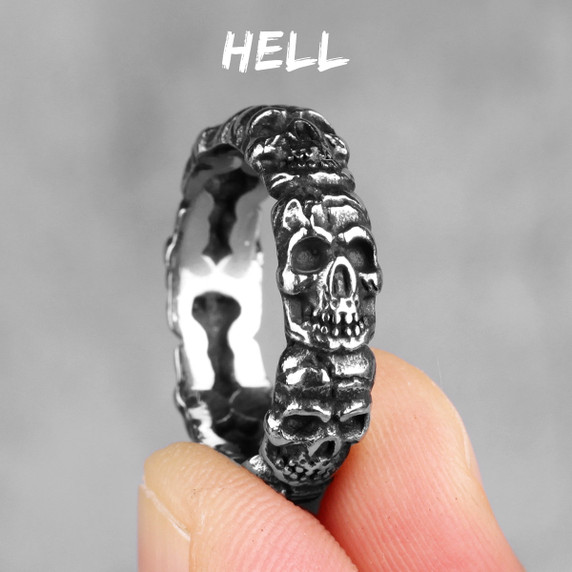 Skulls Of Hell Rings