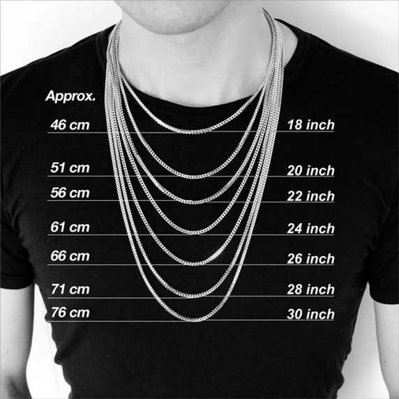 Mens Stainless Steel No Fade Curb Cuban Link Classic Hip Hop Chain Necklaces