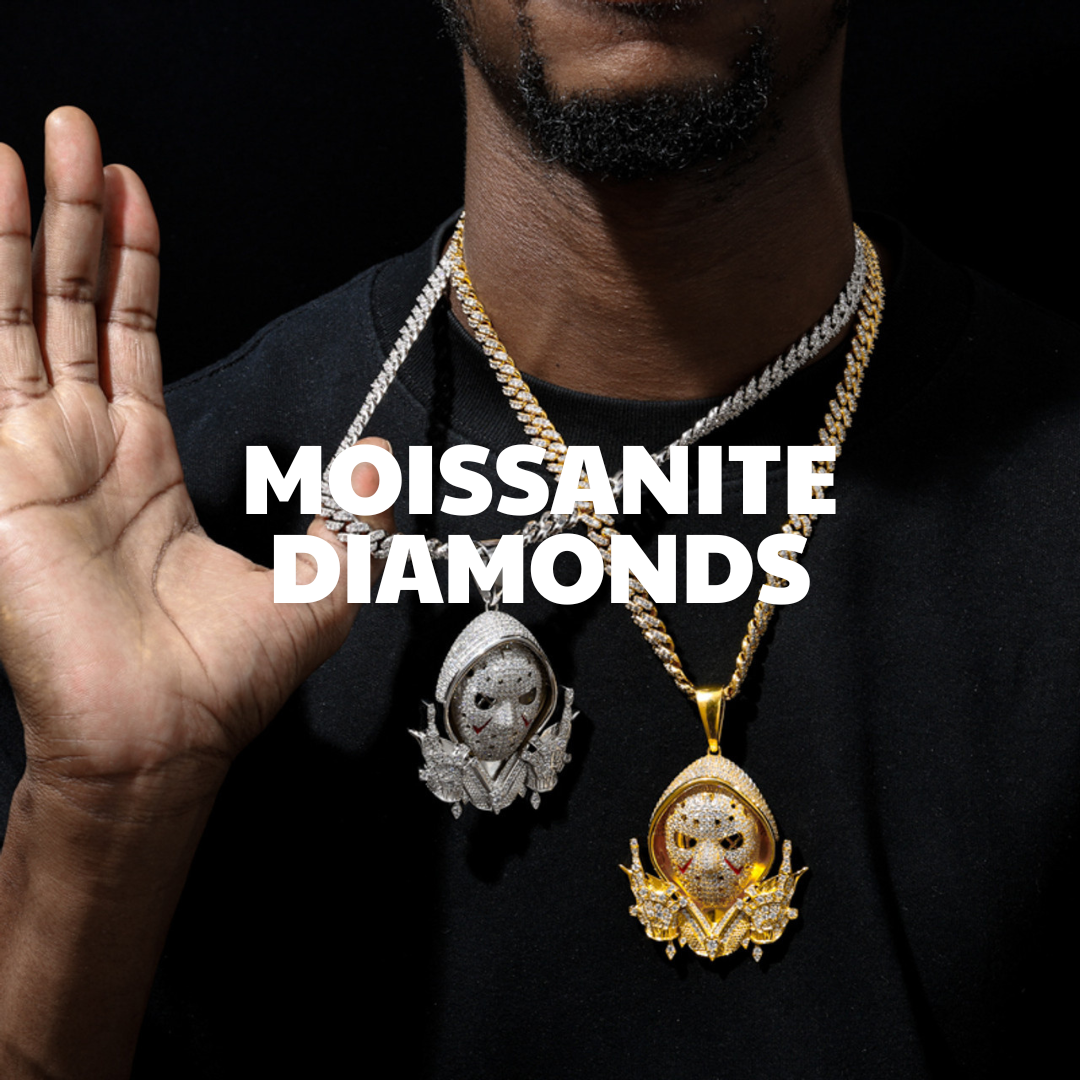 Moissanite Diamond Pendants