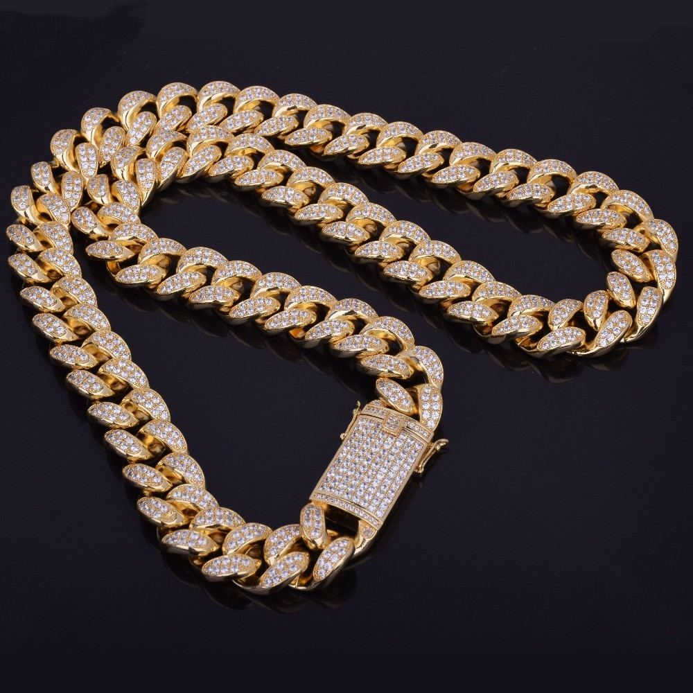 Miami Cuban Link | 24k Gold Cuban Chain 