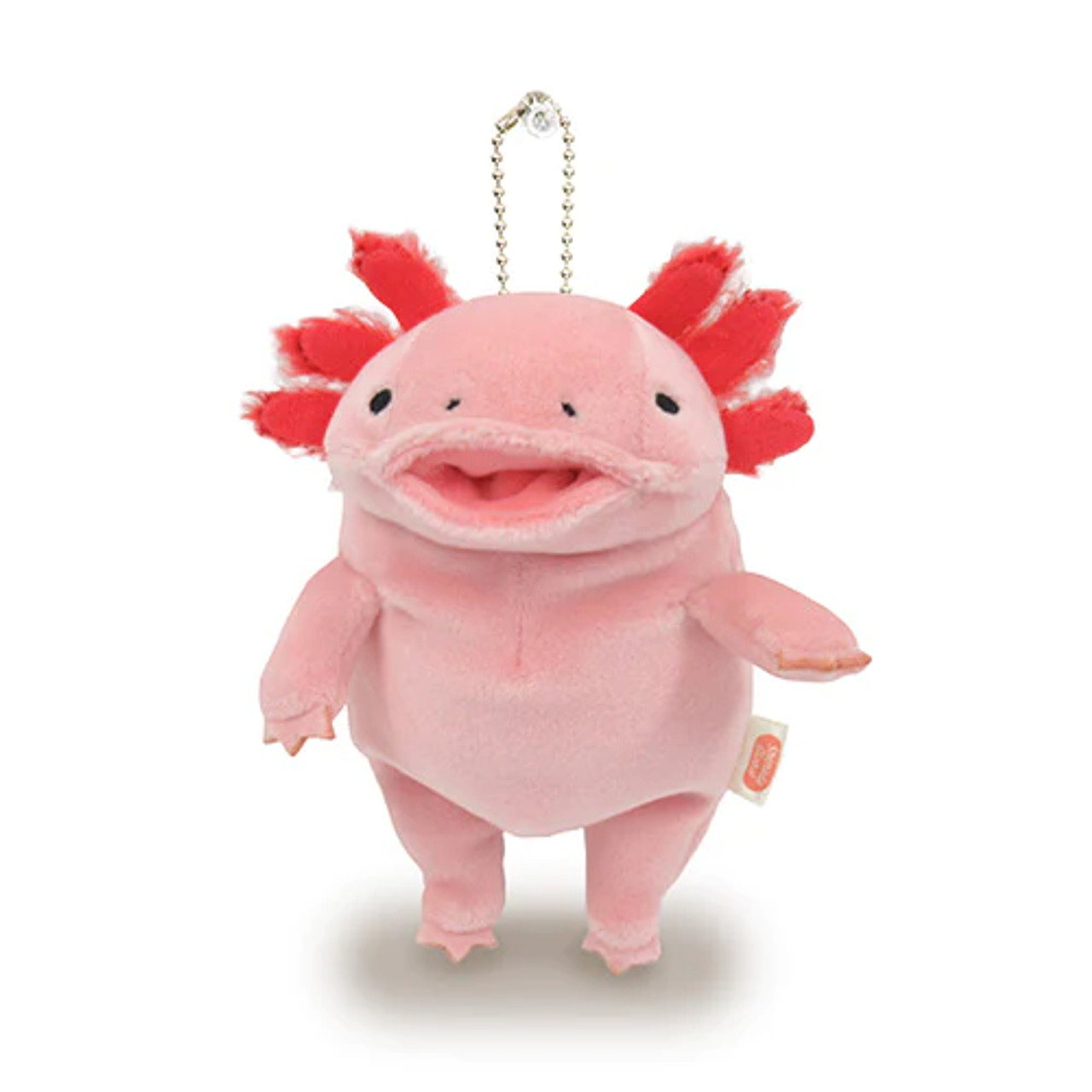 Hot Topic Pink Axolotl Plush Key Chain
