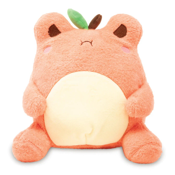 Peach Wawa (Soft Cute Kawaii Fruit Frog Plushie)