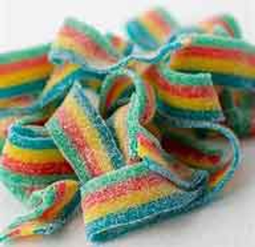 LICORICE SOUR RNBW BELT BITE   (5#)