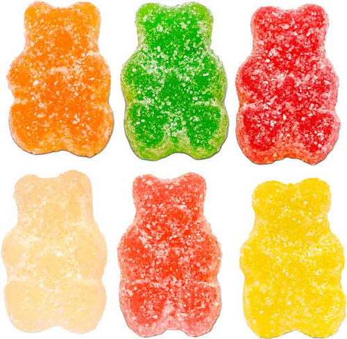 GUMMI BEARS SOUR-WILD THINGS   (4.5#)