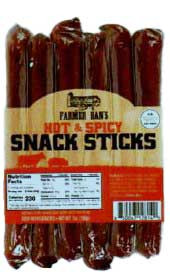 SNACK STICKS HOT-N-SPICY   (7 OZ)