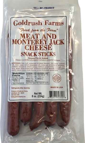 MEAT STICK-MONTEREY JACK CHEE   (8 OZ)