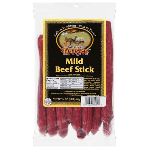 BEEF STICKS MILD   (16 OZ)