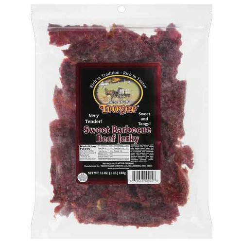 BEEF JERKY BARBEQUE   (16 OZ)