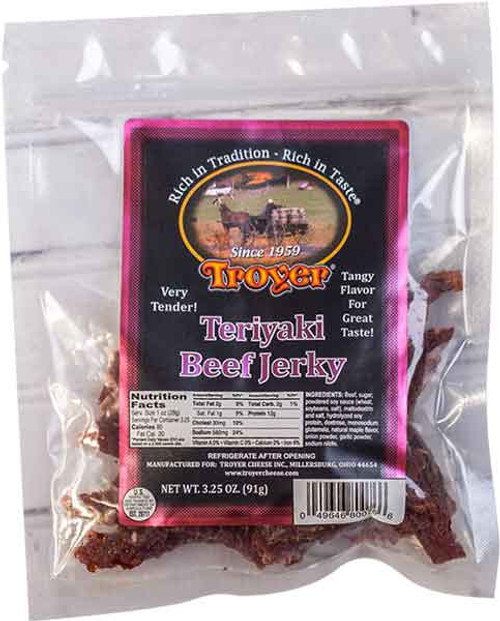 BEEF JERKY TERIYAKI   (3.25 OZ)