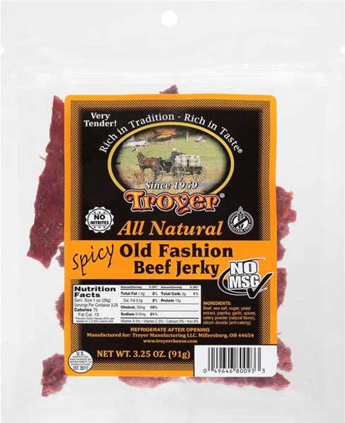 BEEF JERKY ALL NAT MILD   (3.25 OZ)