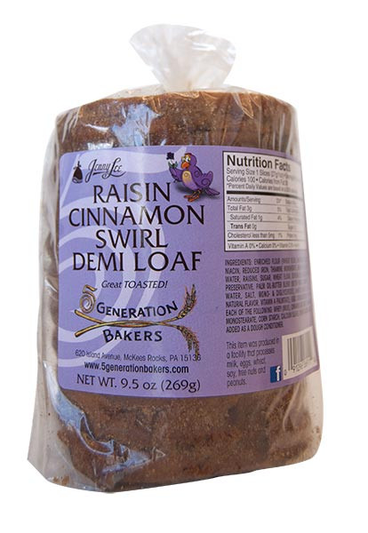 BREAD CINN RAISIN DEMI    (9 OZ)