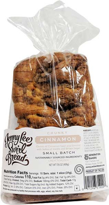 BREAD CHUNKY CINNAMON    (17 OZ)