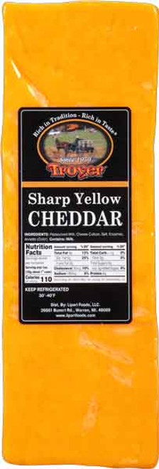 CHEDDAR YELLOW SHARP   (5 LB)
