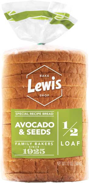 BREAD AVCADO & SEEDS 1/2 LOAF   (12 OZ)