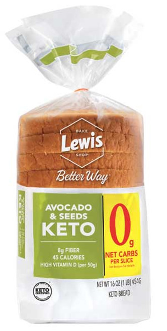 BREAD AVOCADO KETO   (16 OZ)
