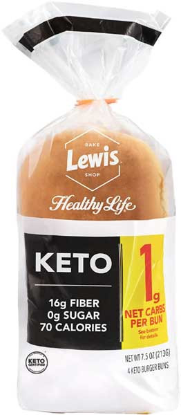 BURGER BUN KETO 4CT   (7.5 OZ)