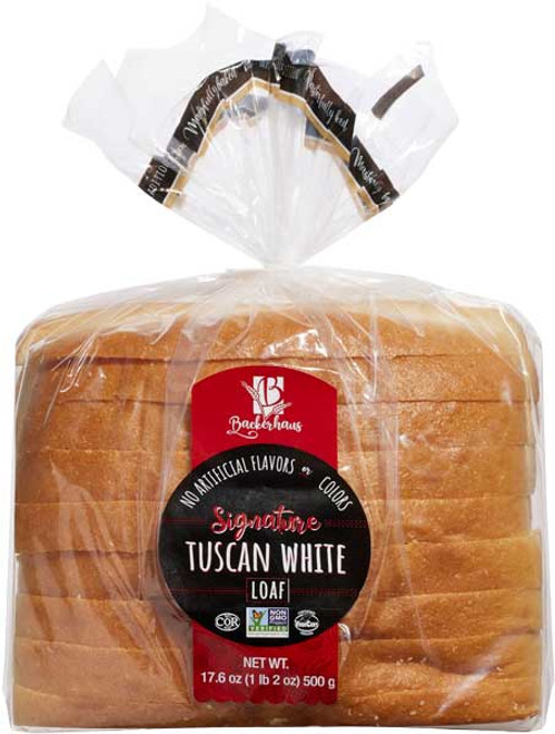 BREAD TUSCAN WHITE SLICED   (17.64OZ)