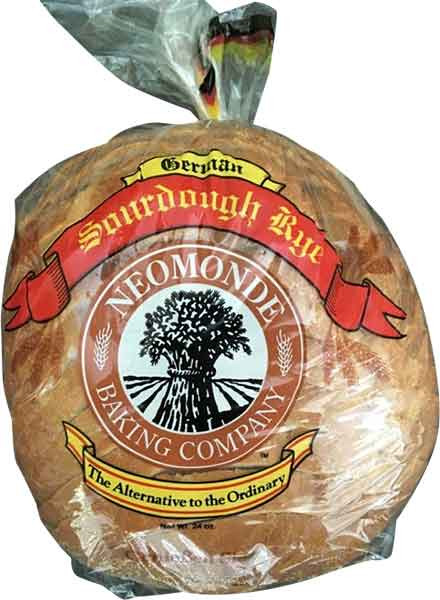 BREAD GERMN SOURDGH RYE SLCD   (24 OZ)