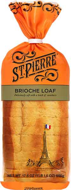 BRIOCHE LOAF SLICED   (17.6 OZ)