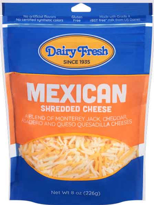 CHEESE SHRED MEXICAN    (8 OZ)