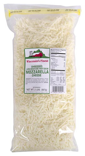 CHEESE MOZZARELLA SHREDDED    (2#)