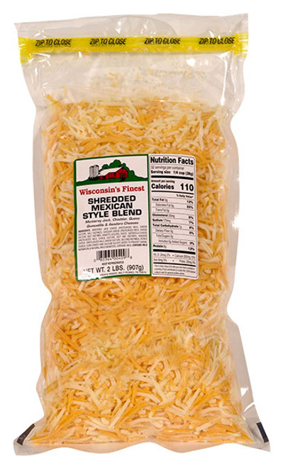 CHEESE MEXICAN SHREDDED    (2#)