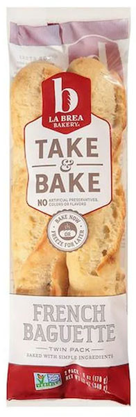 BREAD T&B BAGUETTE FRENCH 2CT   (12 OZ)