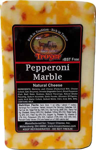 PEPPERONI MARBLE LOAVES   (2.5 LB)