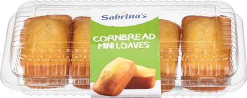 CORNBREAD MINI LOAVES 4CT   (8 OZ)