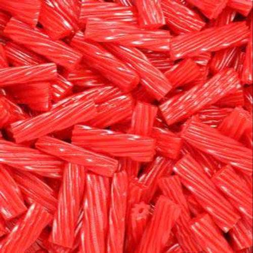 LICORICE BITES 2" STRAWBERRY   (10#)