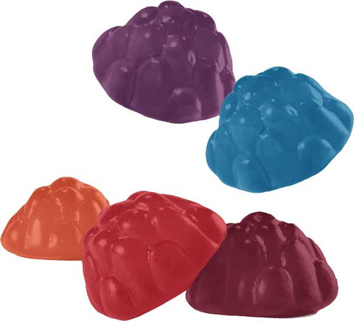 GUMMI MIXED BERRIES   (5#)